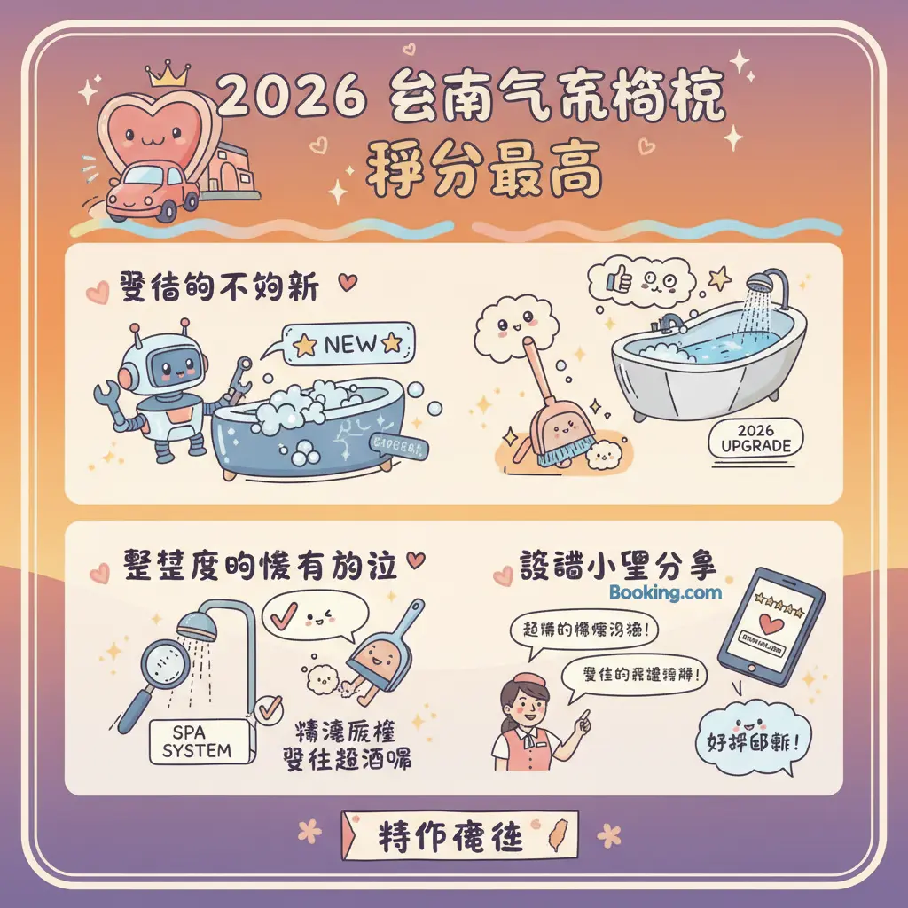 汽車旅館 評分最高 - 臺南