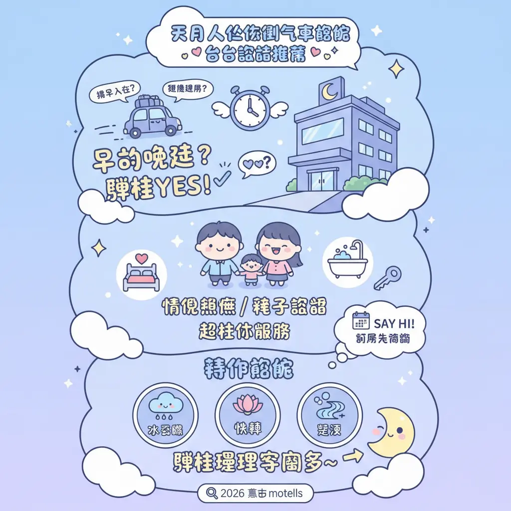 汽車旅館 台中 - 天月人文休閒汽車旅館