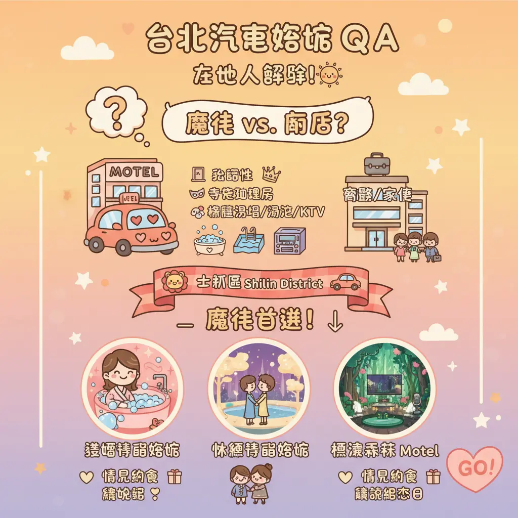 汽車旅館 台北 - 士林區