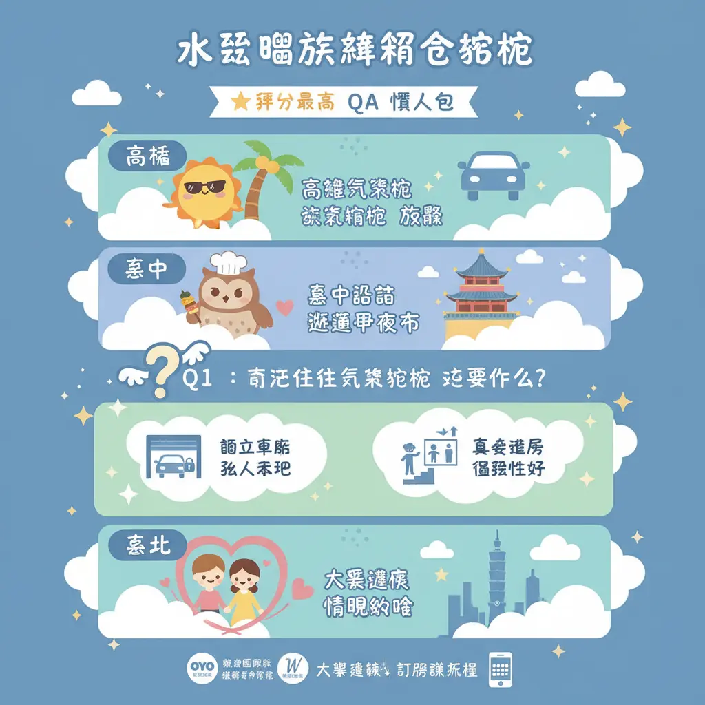 汽車旅館 評分最高 - 水雲端旗艦概念旅館