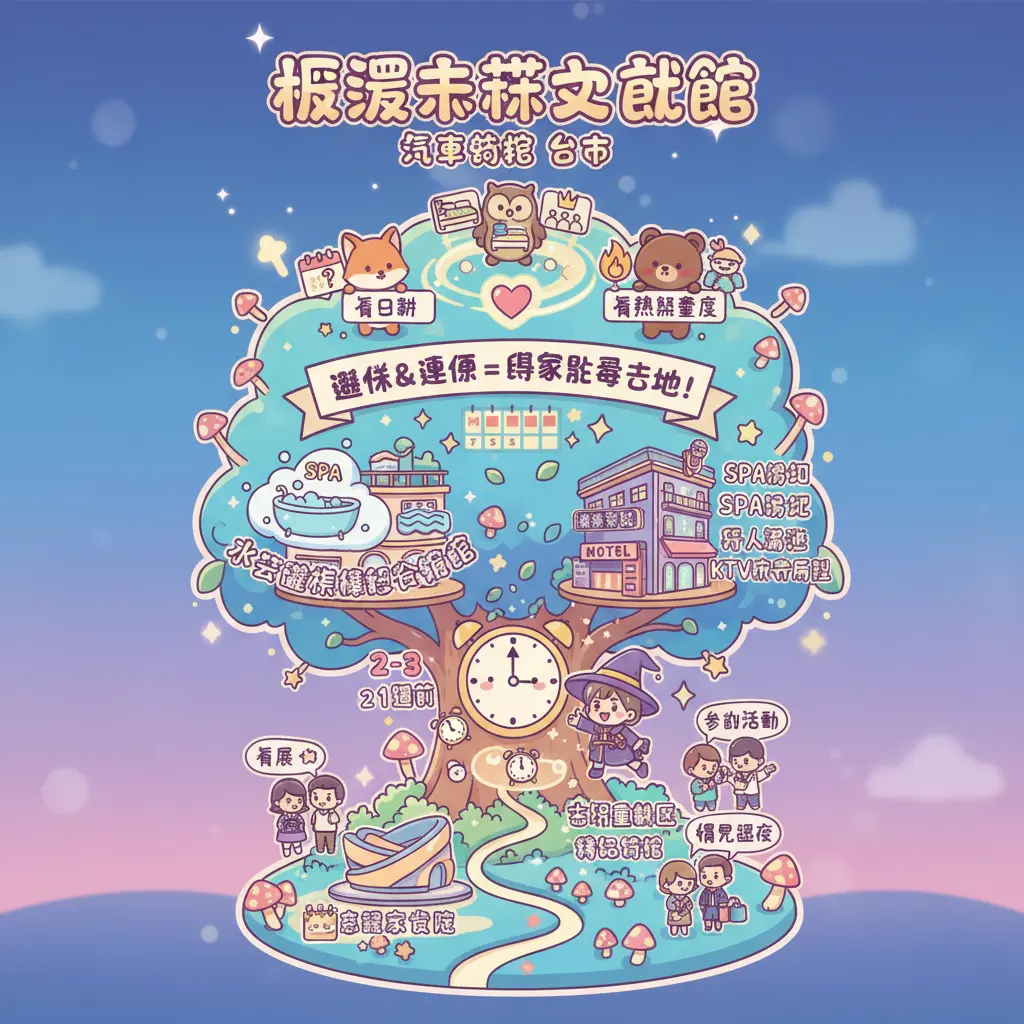 汽車旅館 台中 - 挪威森林文創館