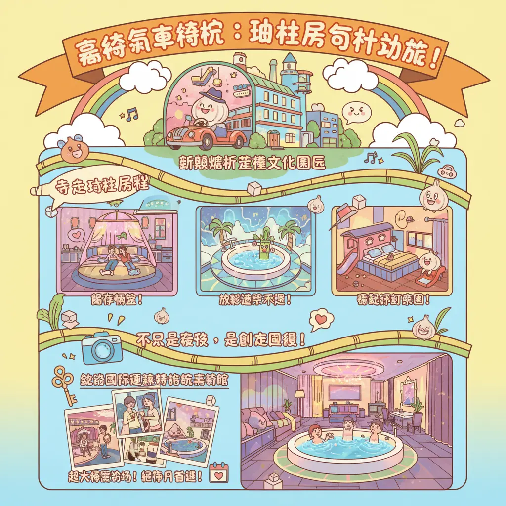 嘉義 汽車旅館 - 蒜頭糖廠蔗埕文化園區