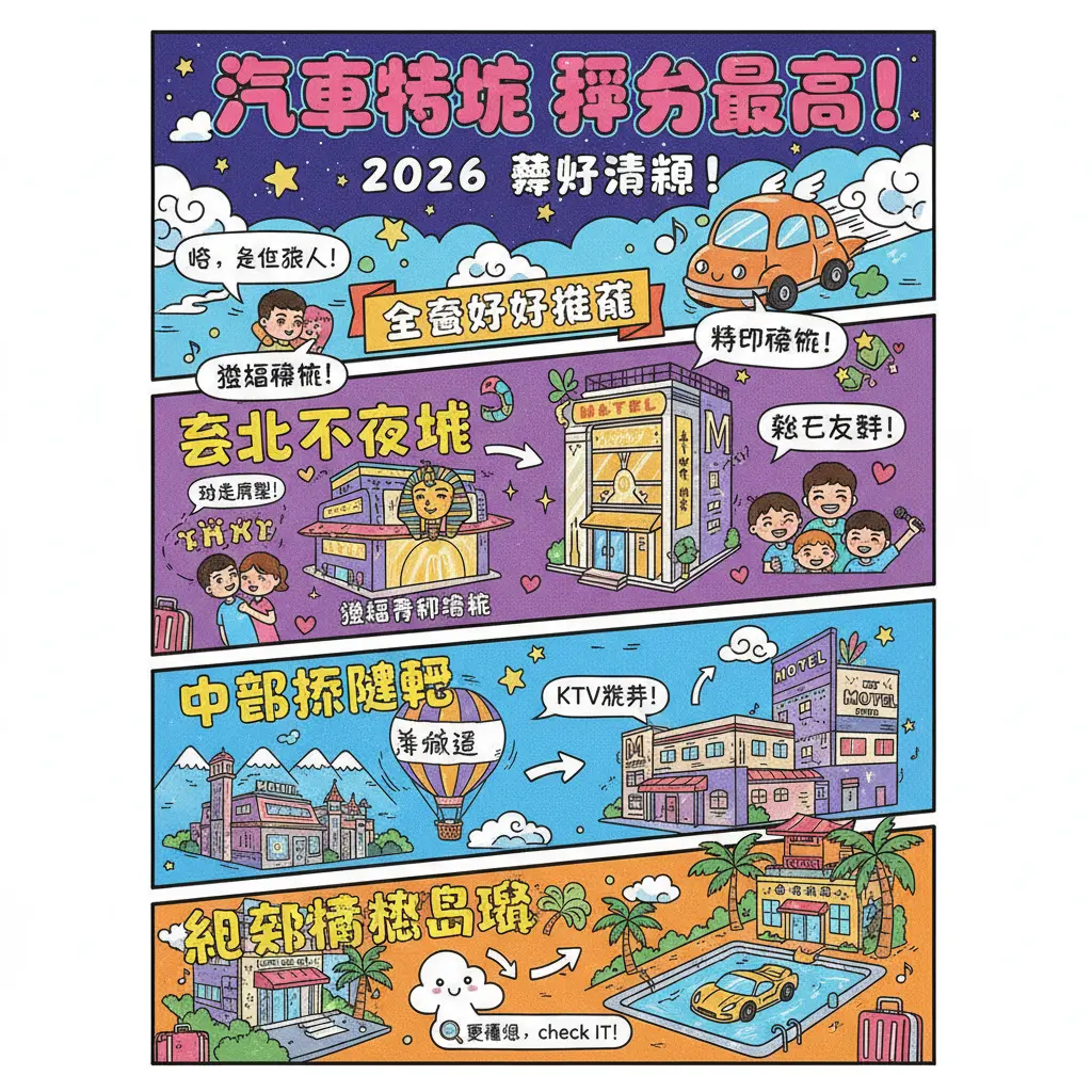 汽車旅館 評分最高 - 汽車旅館