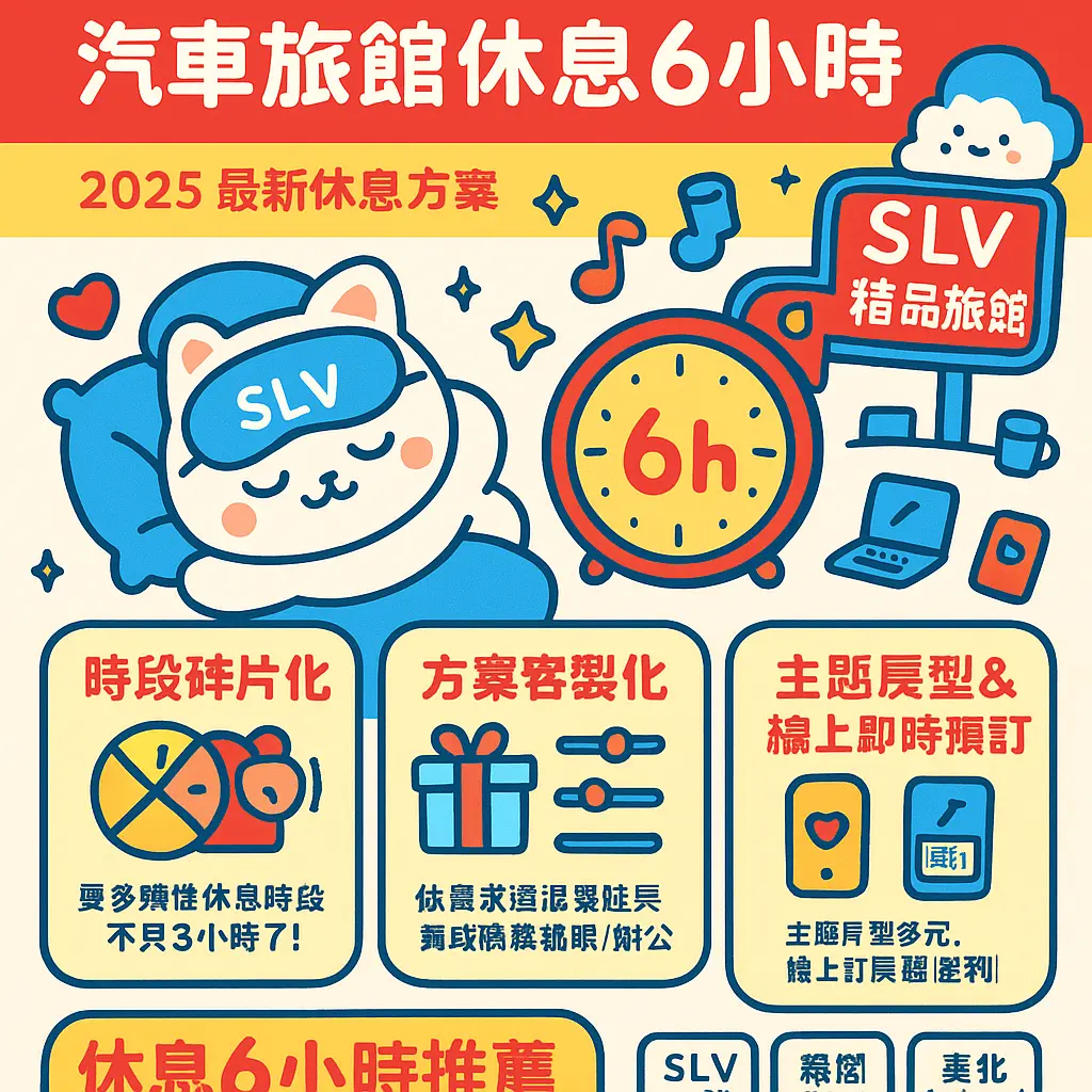 汽車旅館休息6小時 - SLV 精品旅館
