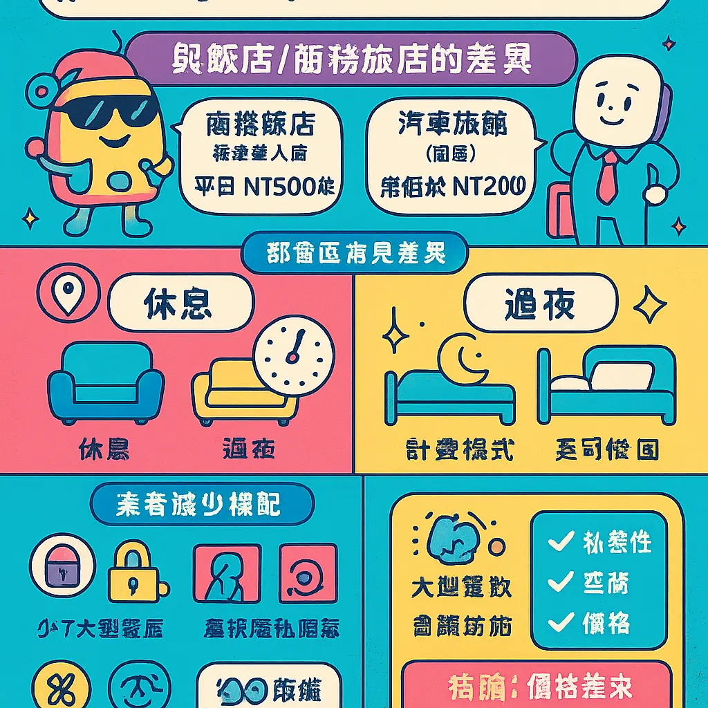 汽車旅館為什麼便宜 - 飯店