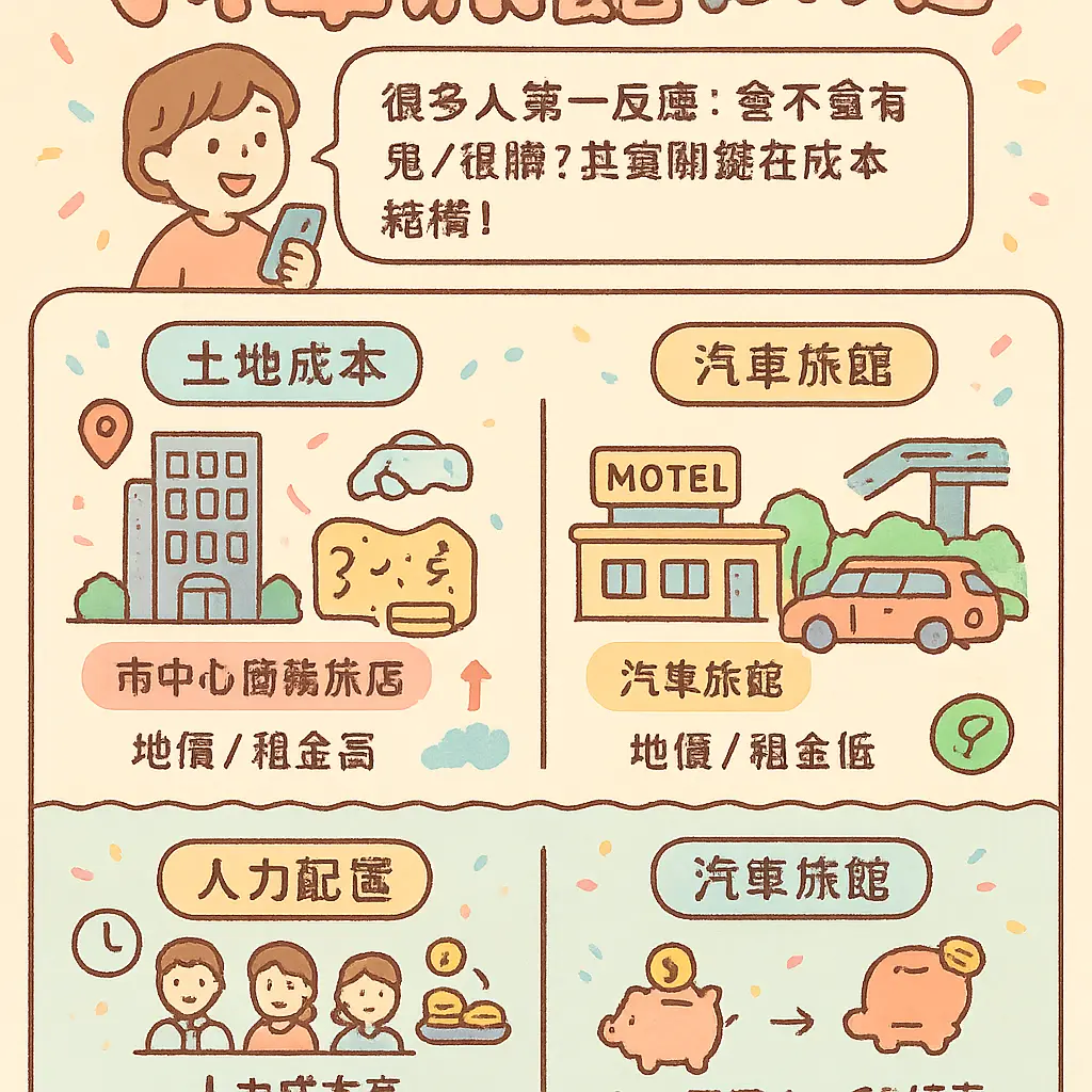 汽車旅館為什麼便宜 - Dcard