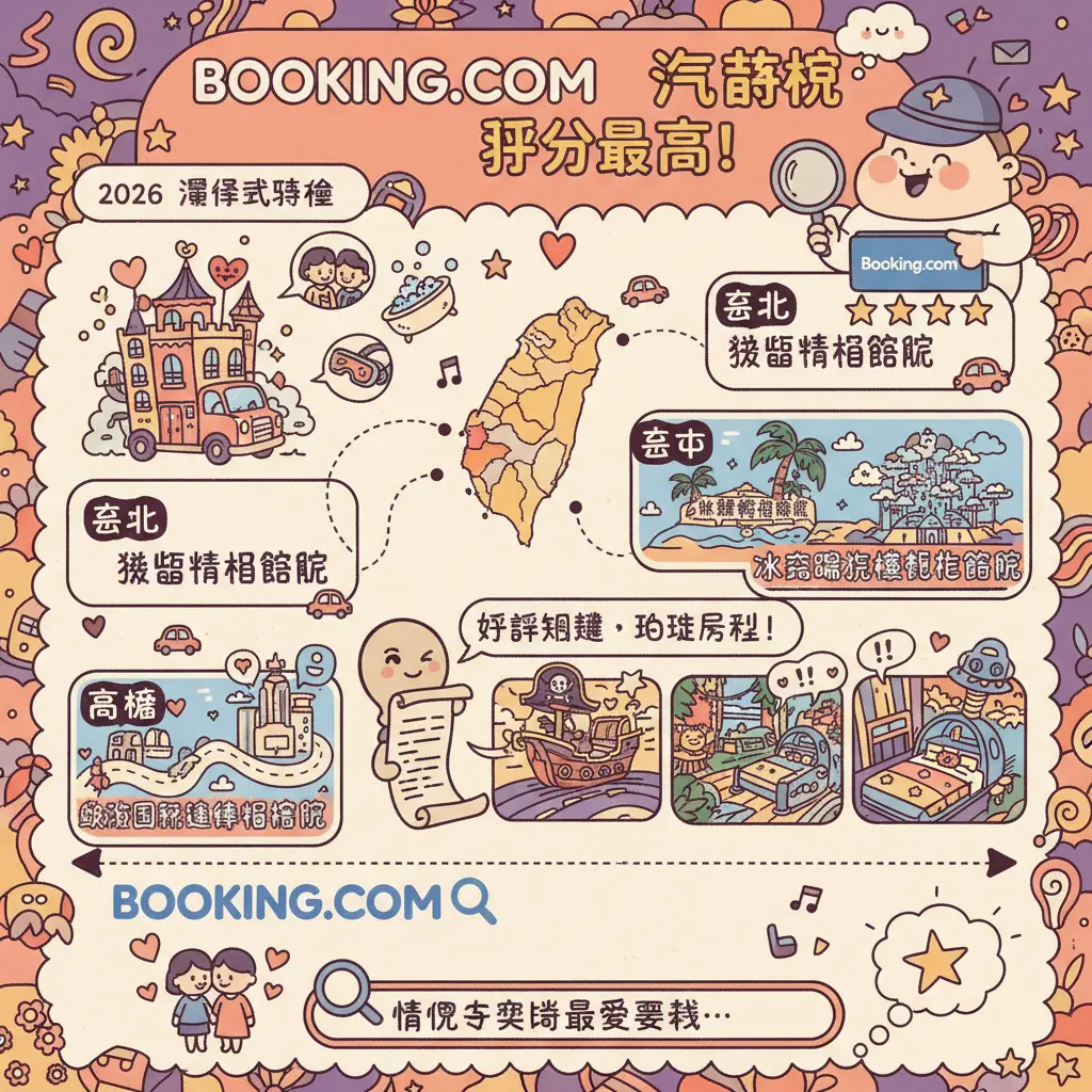 汽車旅館 評分最高 - Booking.com