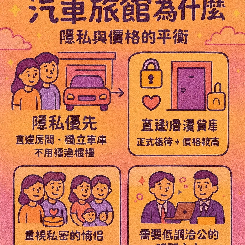 汽車旅館為什麼便宜 - 商務飯店