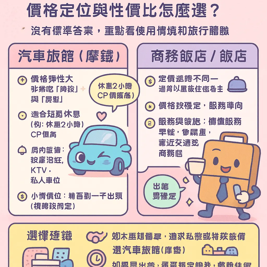 汽車旅館旅館差別 - 商務飯店