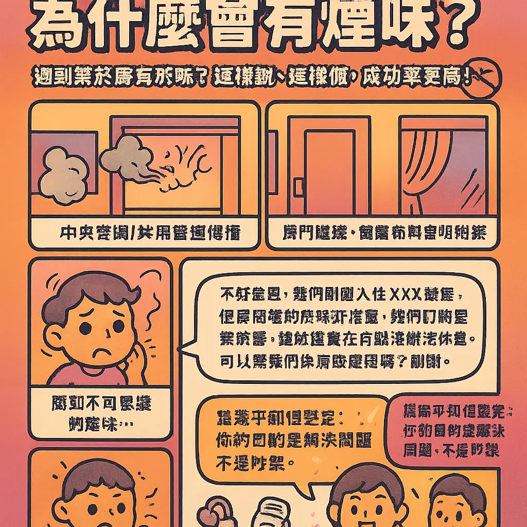 汽車旅館 為什麼會有煙味？ - 中央空調