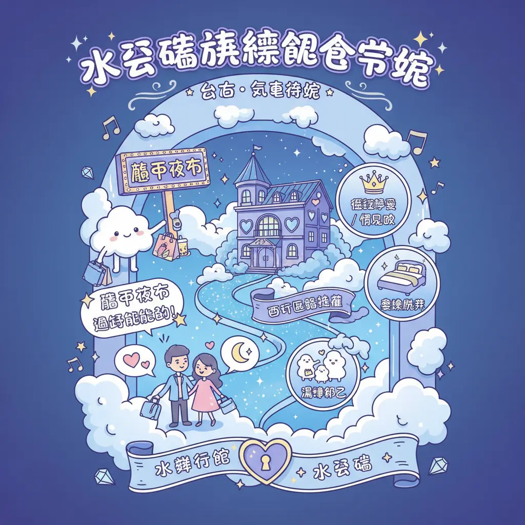 台中 汽車旅館 - 水雲端旗艦概念旅館