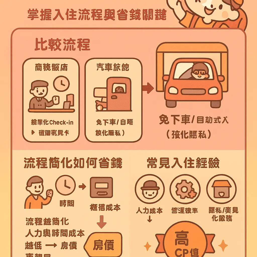 汽車旅館為什麼便宜 - 青年旅社