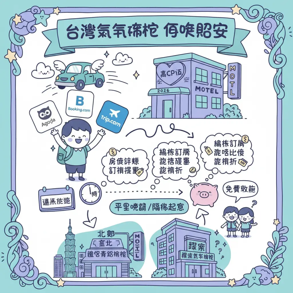 汽車旅館 今晚入住 - 臺灣