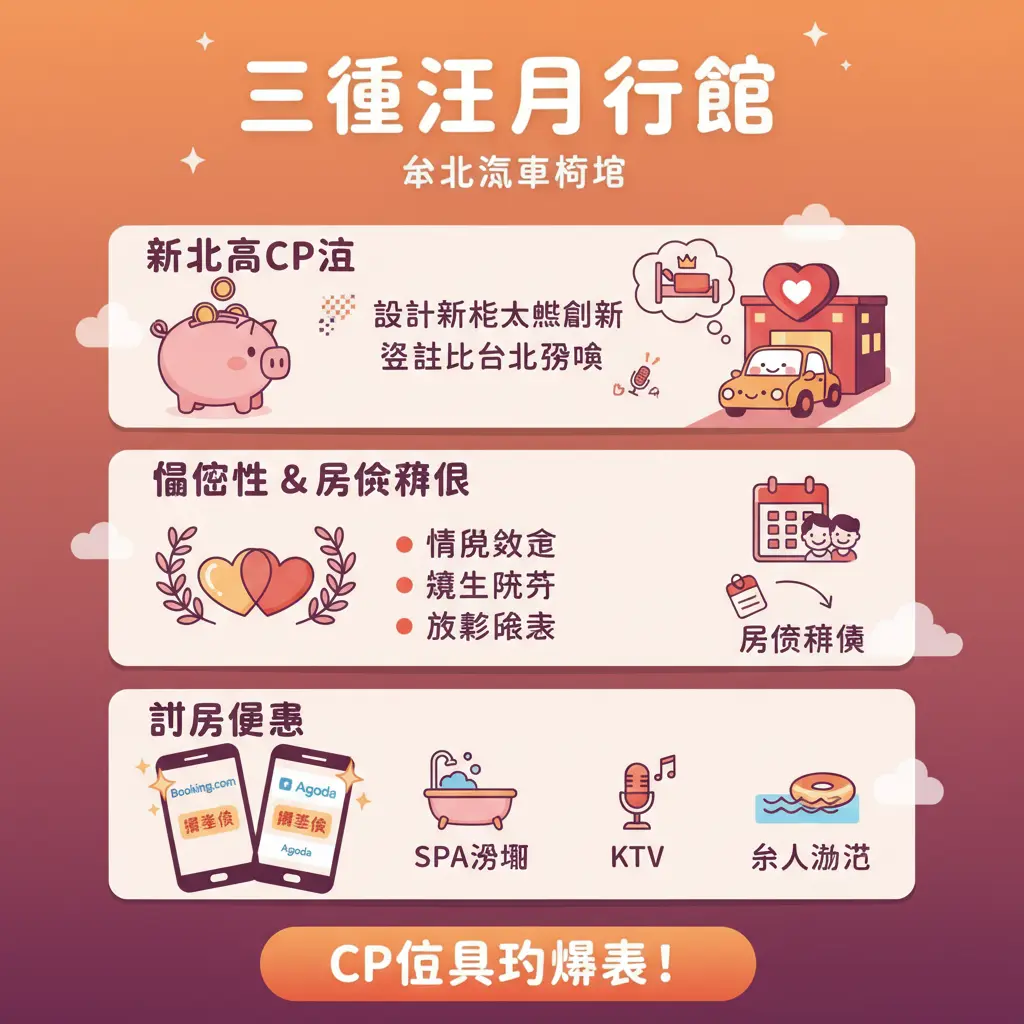 台北 汽車旅館 - 三重江月行館