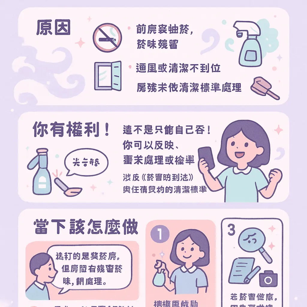 汽車旅館 為什麼會有煙味？ - 房間