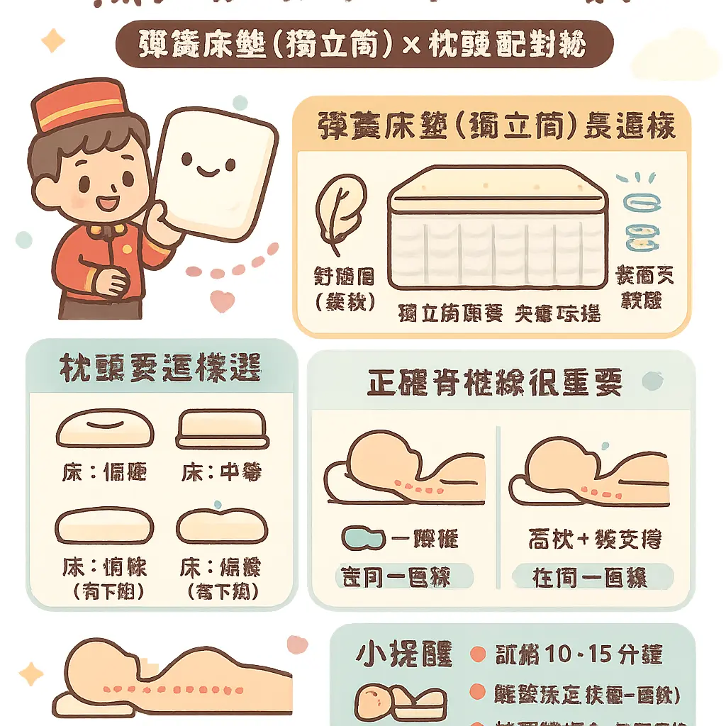 飯店的床為什麼那麼好睡？ - 彈簧牀墊